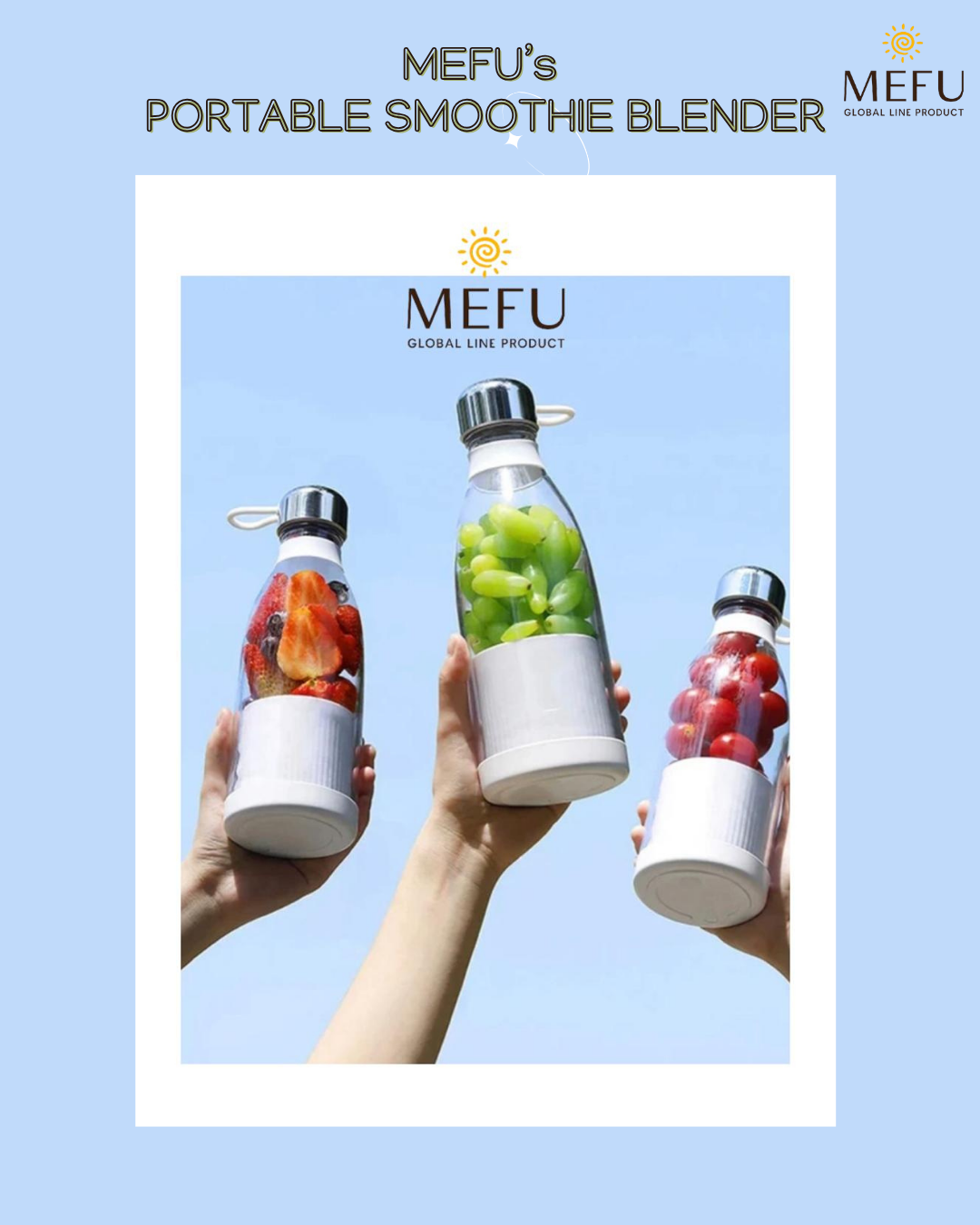 Portable Mini Juice Blender