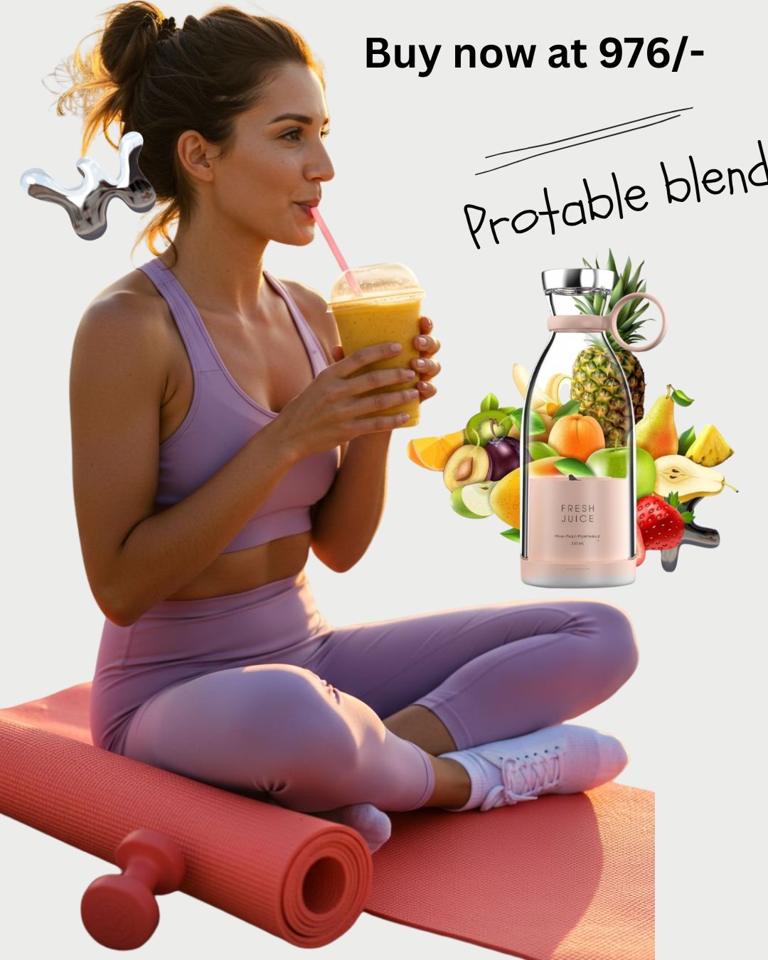 Portable Mini Juice Blender
