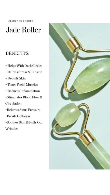 MEFU Jade Roller & Gua Sha Set