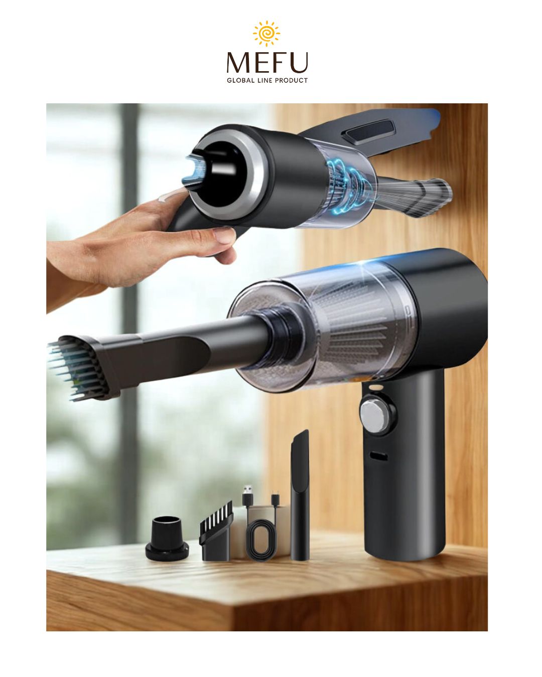 Cordless Vacuum Cleaner- car & travell